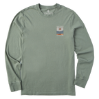 Men's Stainglass Long Sleeve Premium Tee - Levitate