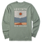 Eucalyptus - Men's Stainglass Long Sleeve Premium Tee