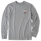 Men's Stainglass Long Sleeve Premium Tee - Levitate