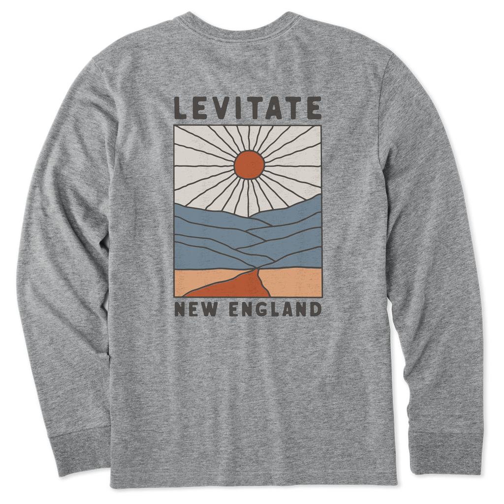 Men's Stainglass Long Sleeve Premium Tee - Levitate