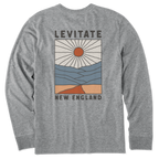 Men's Stainglass Long Sleeve Premium Tee - Levitate