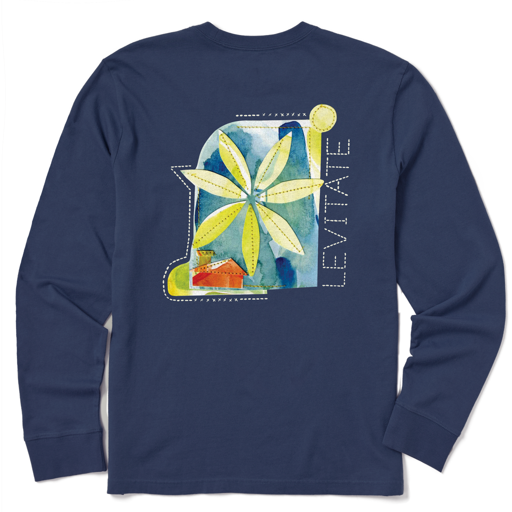 Men's Spring Has Sprung Long Sleeve Premium Tee - Levitate