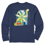 Men's Spring Has Sprung Long Sleeve Premium Tee - Levitate