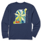 Delta Blue - Men's Spring Has Sprung Long Sleeve Premium Tee
