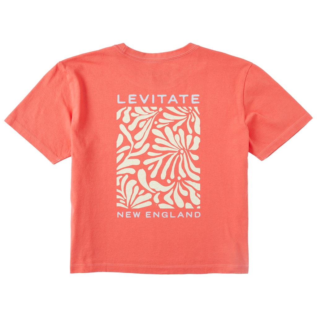 Women's Couch Beach Short Sleeve Premium Tee - Levitate