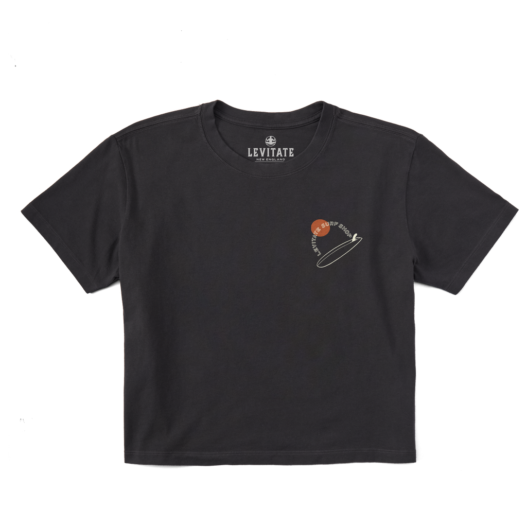 Women's Single Fin Club Short Sleeve Premium Tee - Levitate