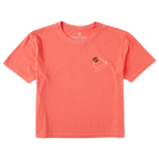 Women's Single Fin Club Short Sleeve Premium Tee - Levitate