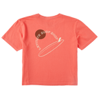 Women's Single Fin Club Short Sleeve Premium Tee - Levitate