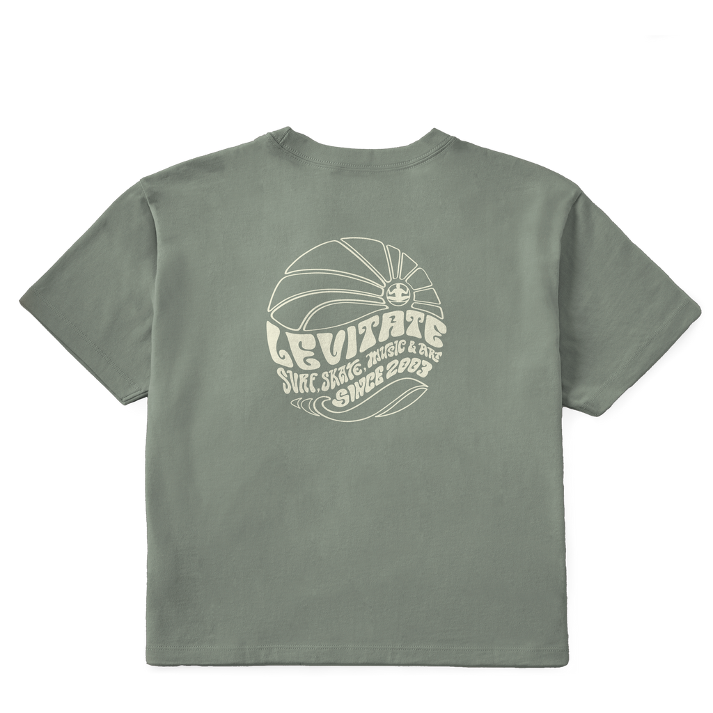 Women's Summer Groove Short Sleeve Premium Tee - Levitate