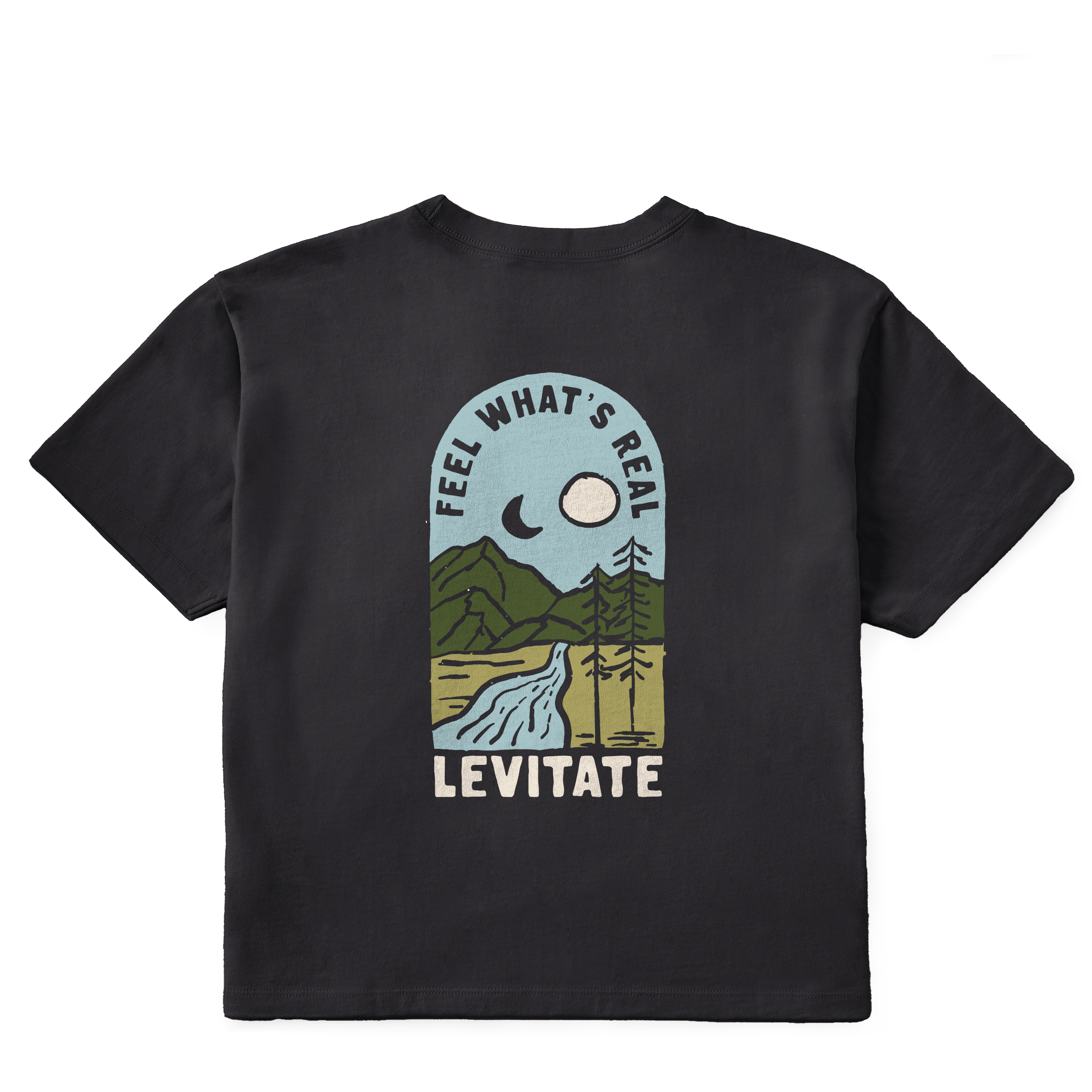 Women's Feel What's Real Short Sleeve Premium Tee - Levitate
