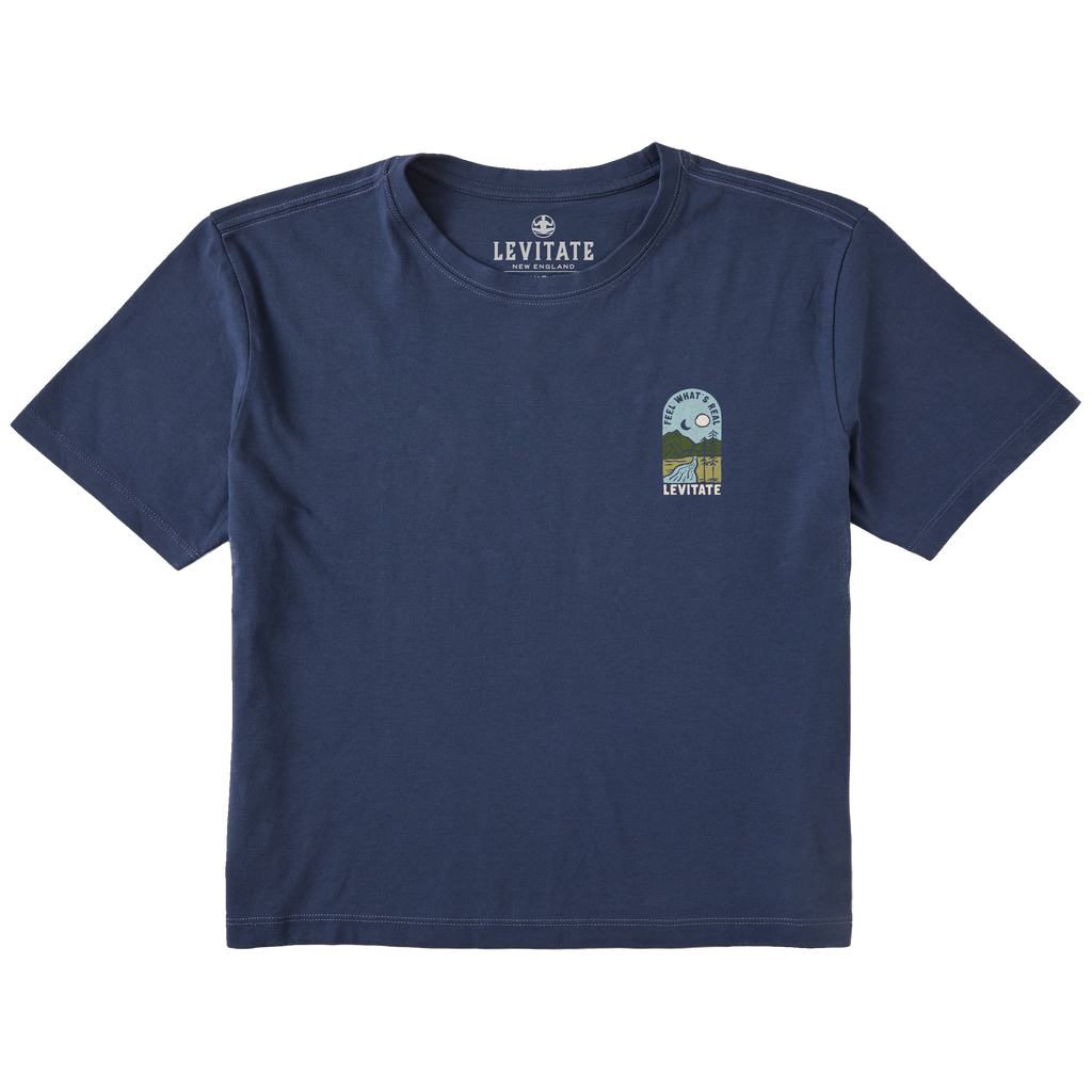 Women's Feel What's Real Short Sleeve Premium Tee - Levitate