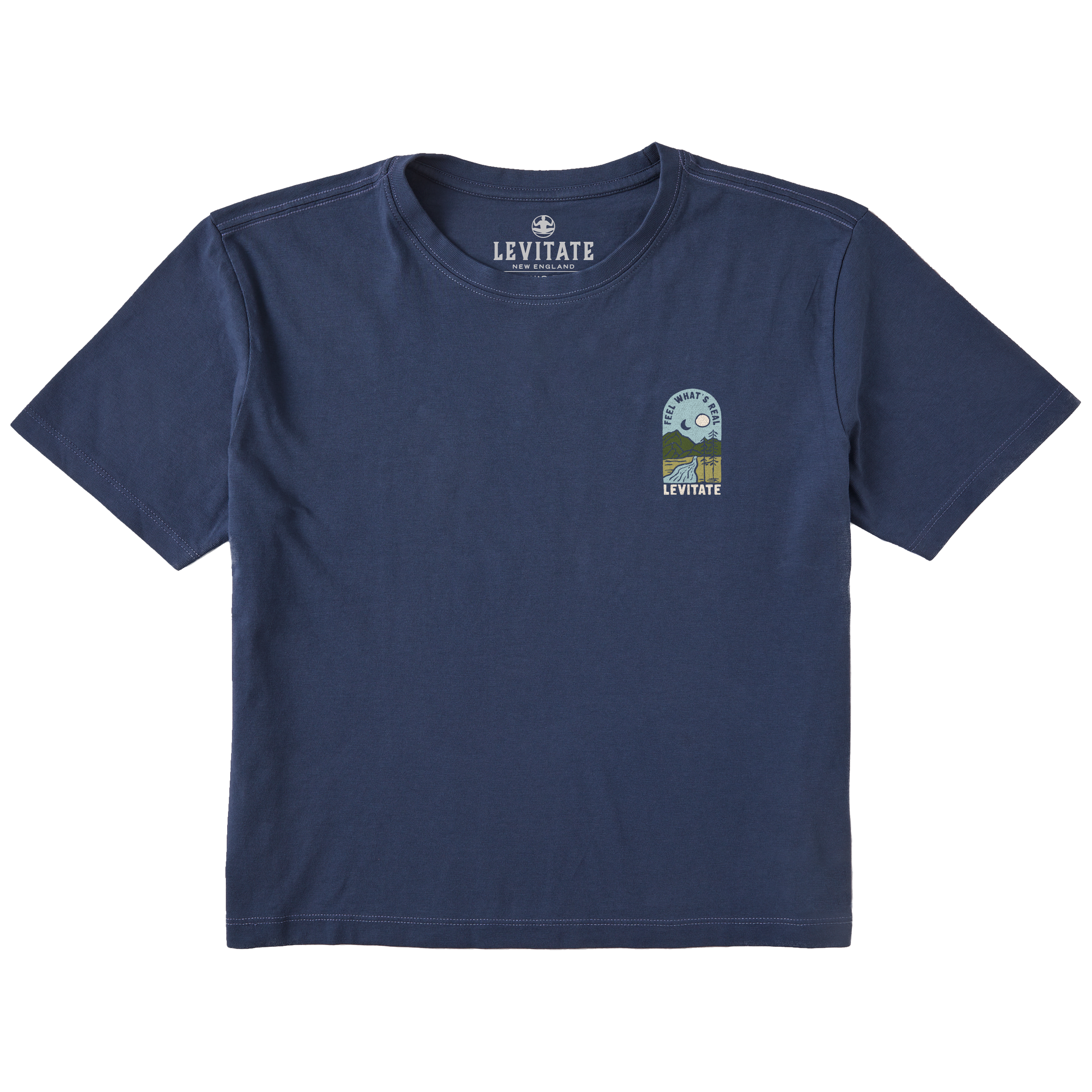 Women's Feel What's Real Short Sleeve Premium Tee - Levitate