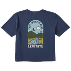 Women's Feel What's Real Short Sleeve Premium Tee - Levitate