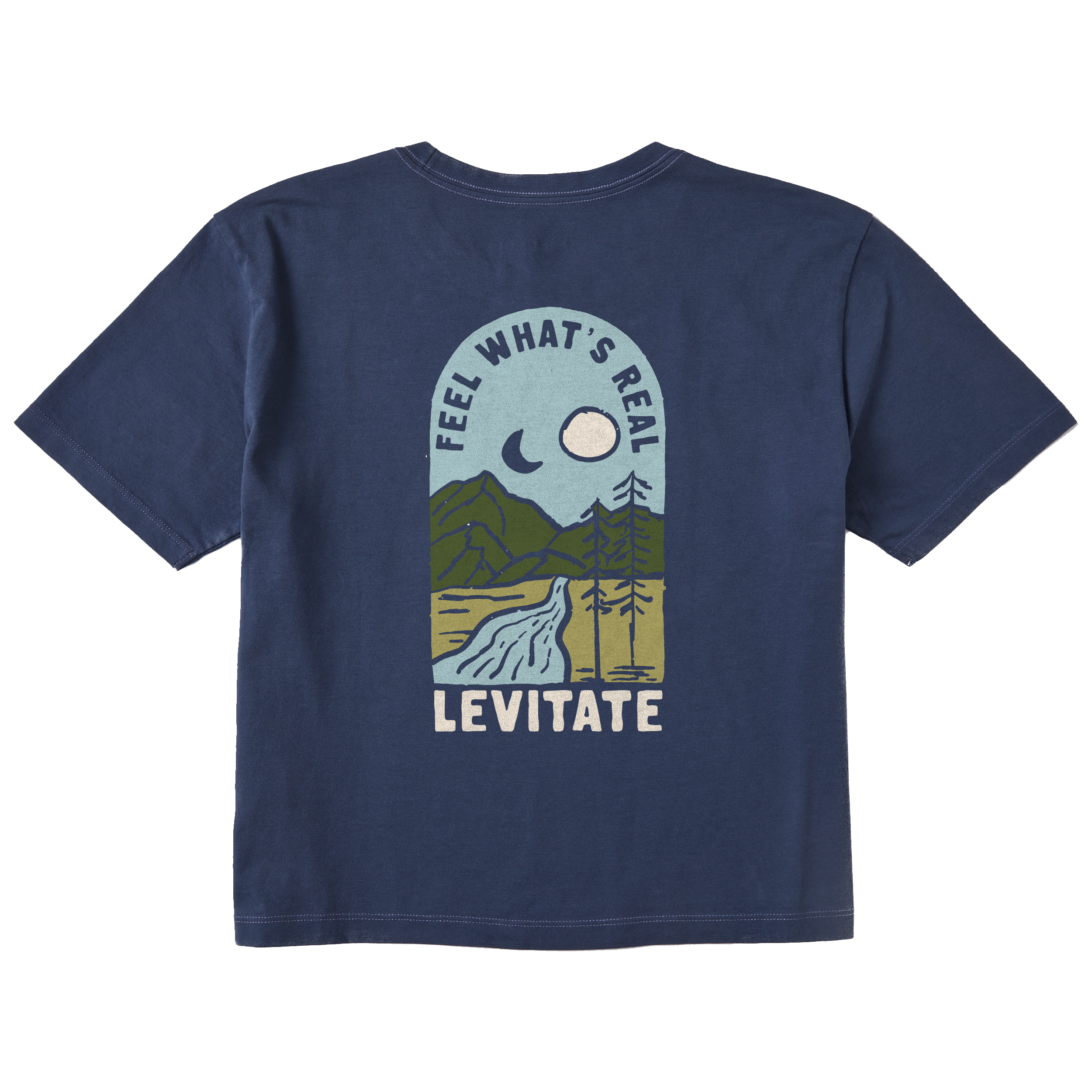 Women's Feel What's Real Short Sleeve Premium Tee - Levitate