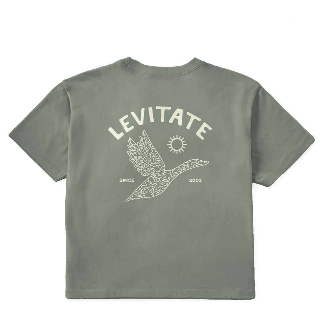 Women's Camo Duck Short Sleeve Premium Tee - Levitate