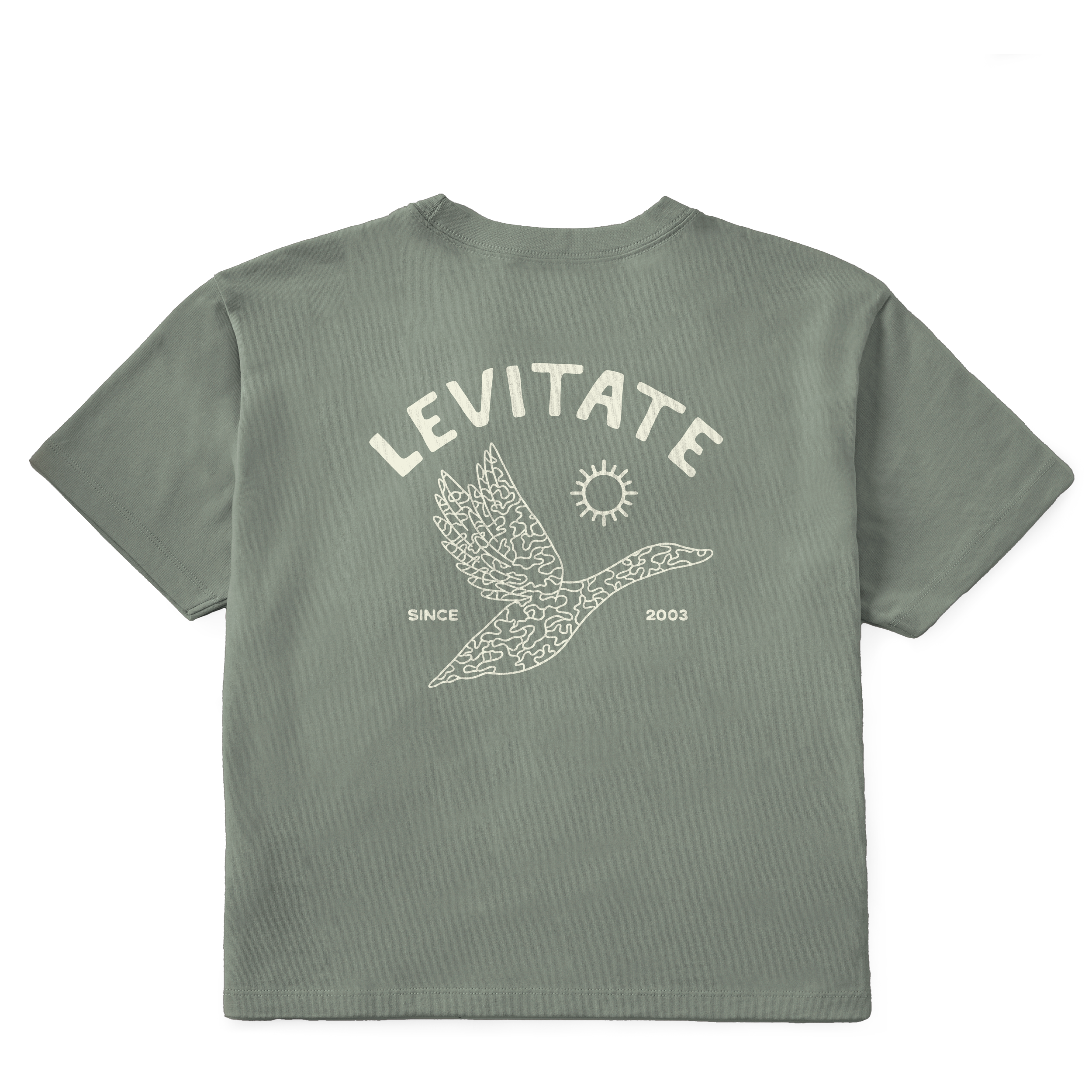Women's Camo Duck Short Sleeve Premium Tee - Levitate