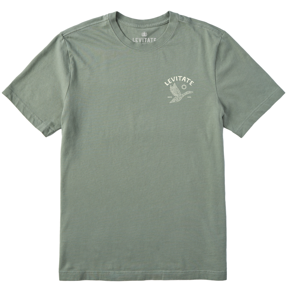 Men's Camo Duck Short Sleeve Premium Tee - Levitate