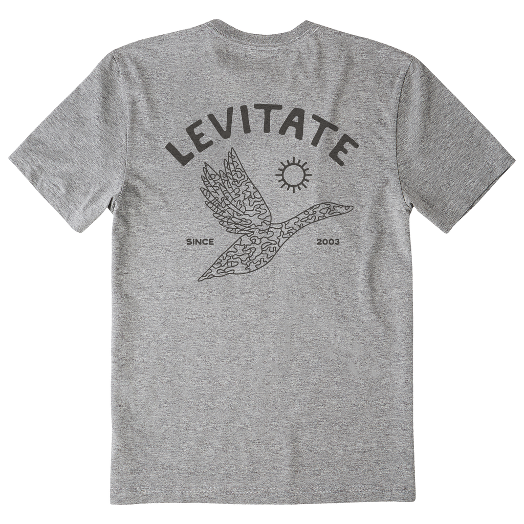 Men's Camo Duck Short Sleeve Premium Tee - Levitate