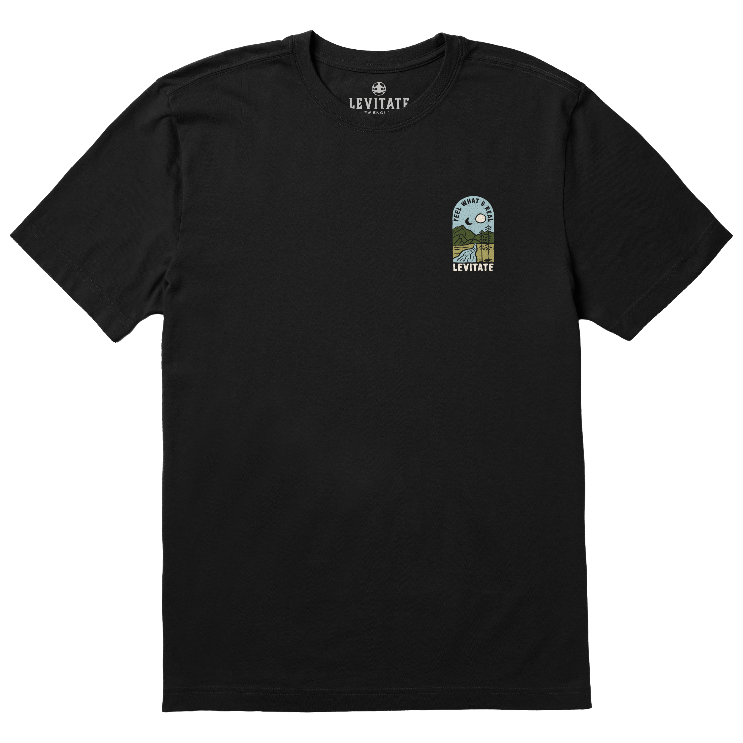 Men's Feel What's Real Short Sleeve Premium Tee - Levitate