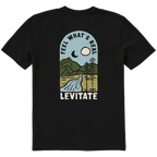 Men's Feel What's Real Short Sleeve Premium Tee - Levitate