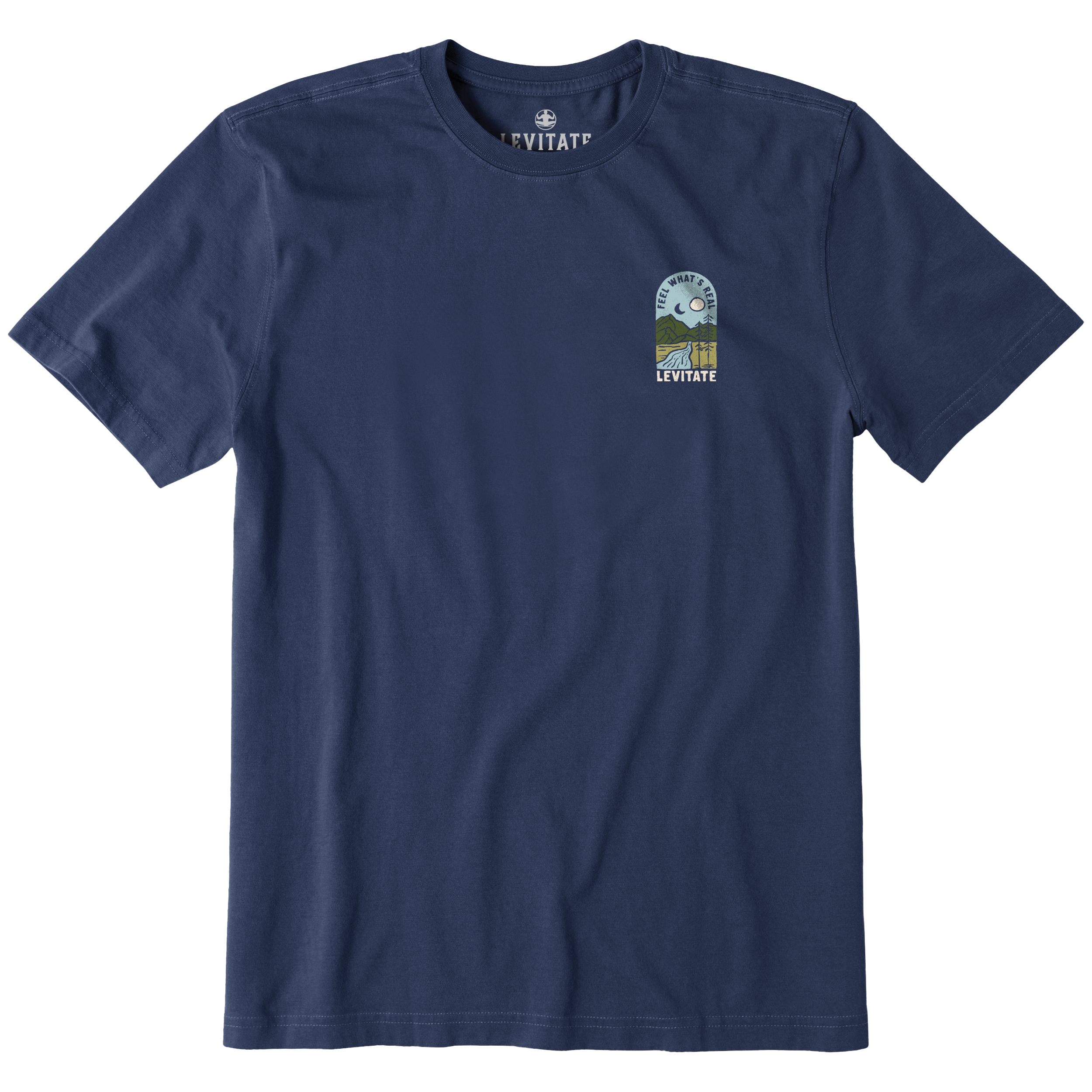 Men's Feel What's Real Short Sleeve Premium Tee - Levitate