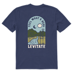 Men's Feel What's Real Short Sleeve Premium Tee - Levitate