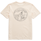 Men's Skeleton Surfer Short Sleeve Premium Tee - Levitate