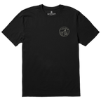 Men's Skeleton Surfer Short Sleeve Premium Tee - Levitate