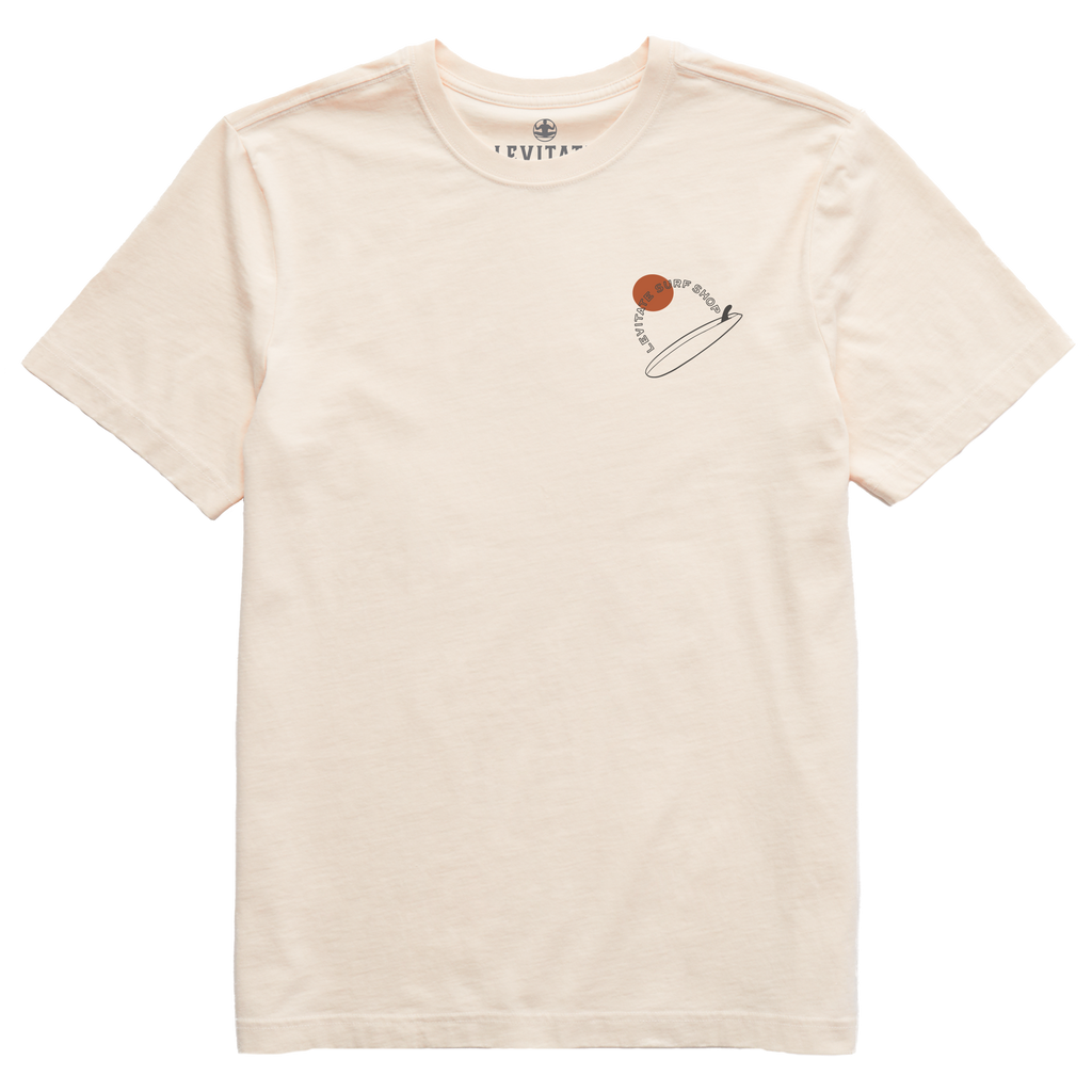 Men's Single Fin Club Short Sleeve Premium Tee - Levitate