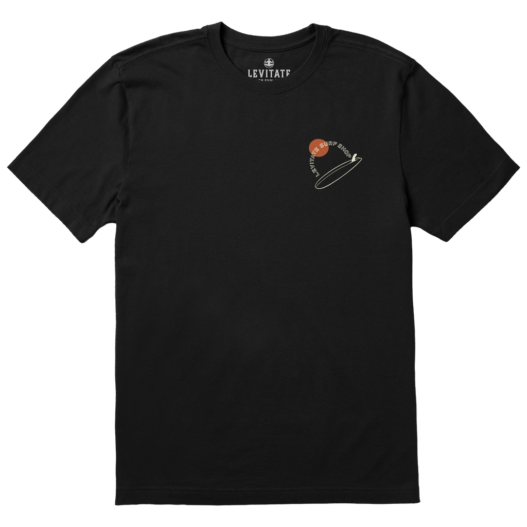 Men's Single Fin Club Short Sleeve Premium Tee - Levitate