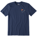 Men's Single Fin Club Short Sleeve Premium Tee - Levitate