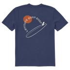 Men's Single Fin Club Short Sleeve Premium Tee - Levitate