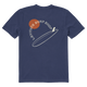 Delta Blue - Men's Single Fin Club Short Sleeve Premium Tee