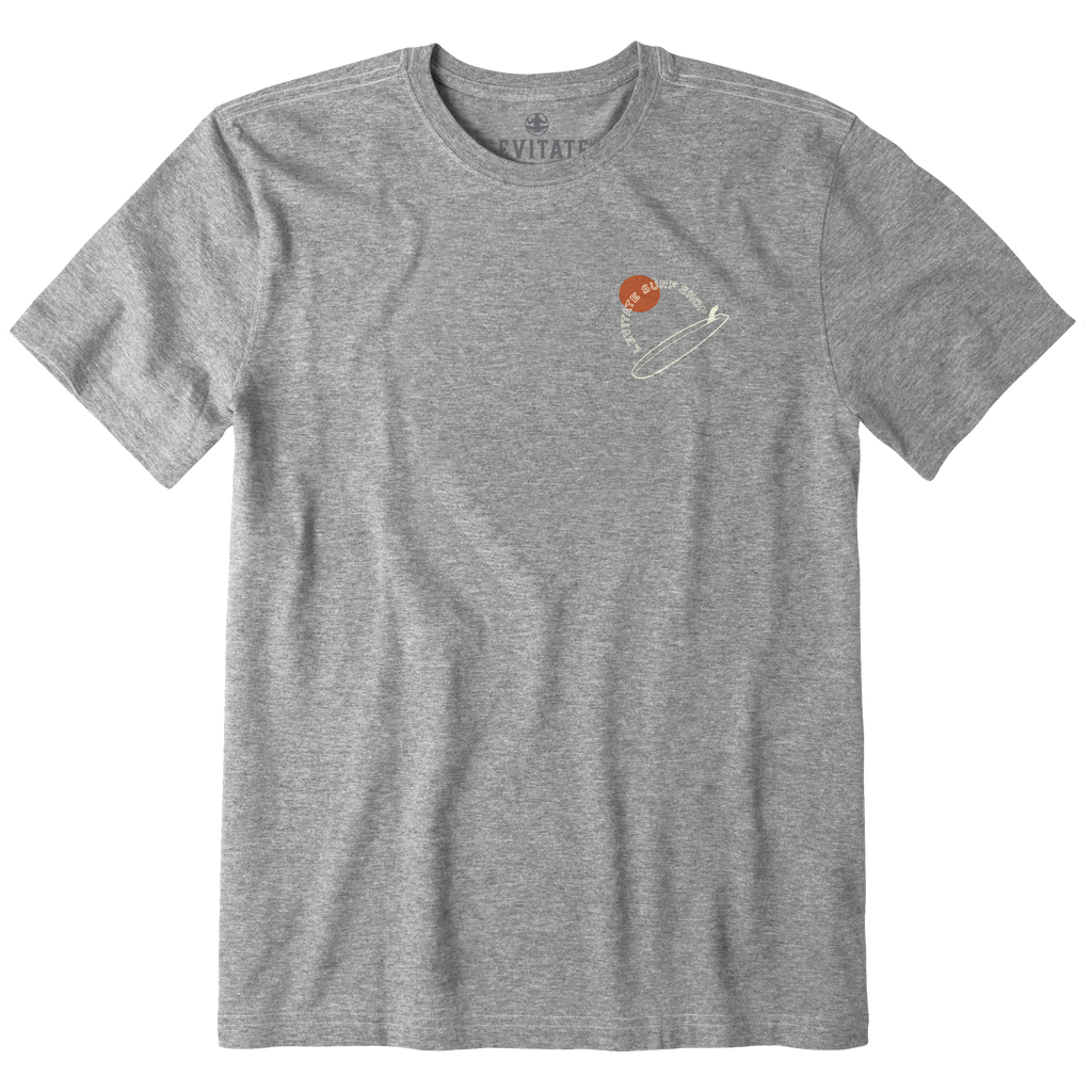 Men's Single Fin Club Short Sleeve Premium Tee - Levitate
