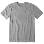 Men's Single Fin Club Short Sleeve Premium Tee - Levitate