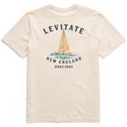 Men's Trippy Sailboat Short Sleeve Premium Tee - Levitate