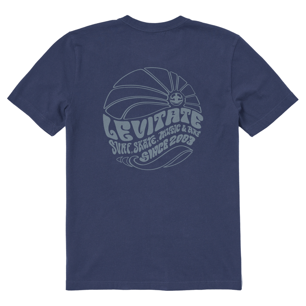 Men's Summer Groove Short Sleeve Premium Tee - Levitate