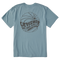 Walden Blue - Men's Summer Groove Short Sleeve Premium Tee