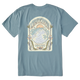 Walden Blue - Men's In The Curl Short Sleeve Premium Tee
