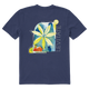 Delta Blue - Men's Spring Has Sprung Short Sleeve Premium Tee
