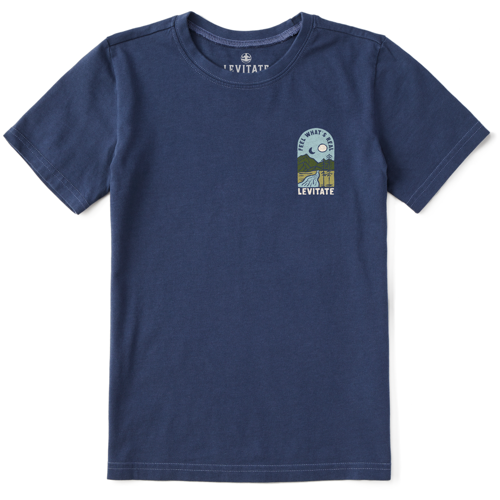Kid's Feel What's Real Short Sleeve Premium Tee - Levitate