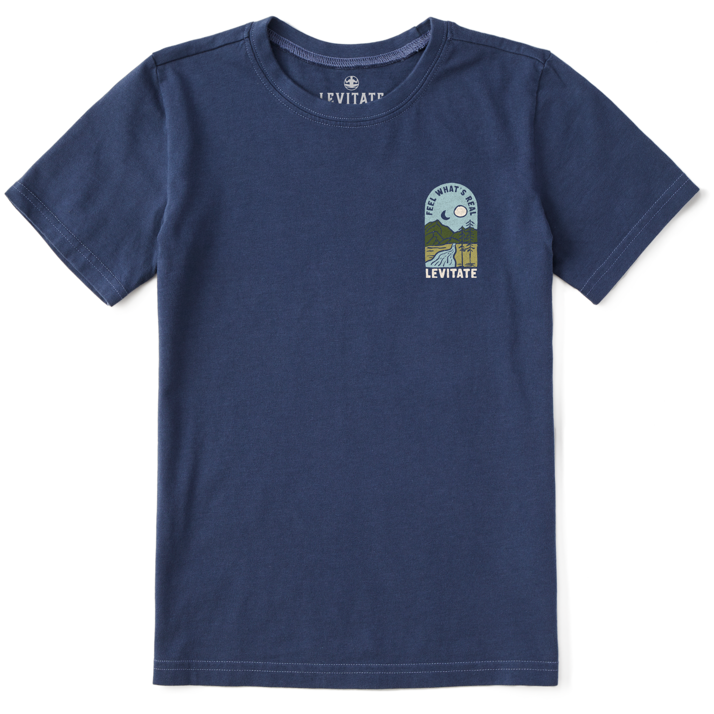 Kid's Feel What's Real Short Sleeve Premium Tee - Levitate