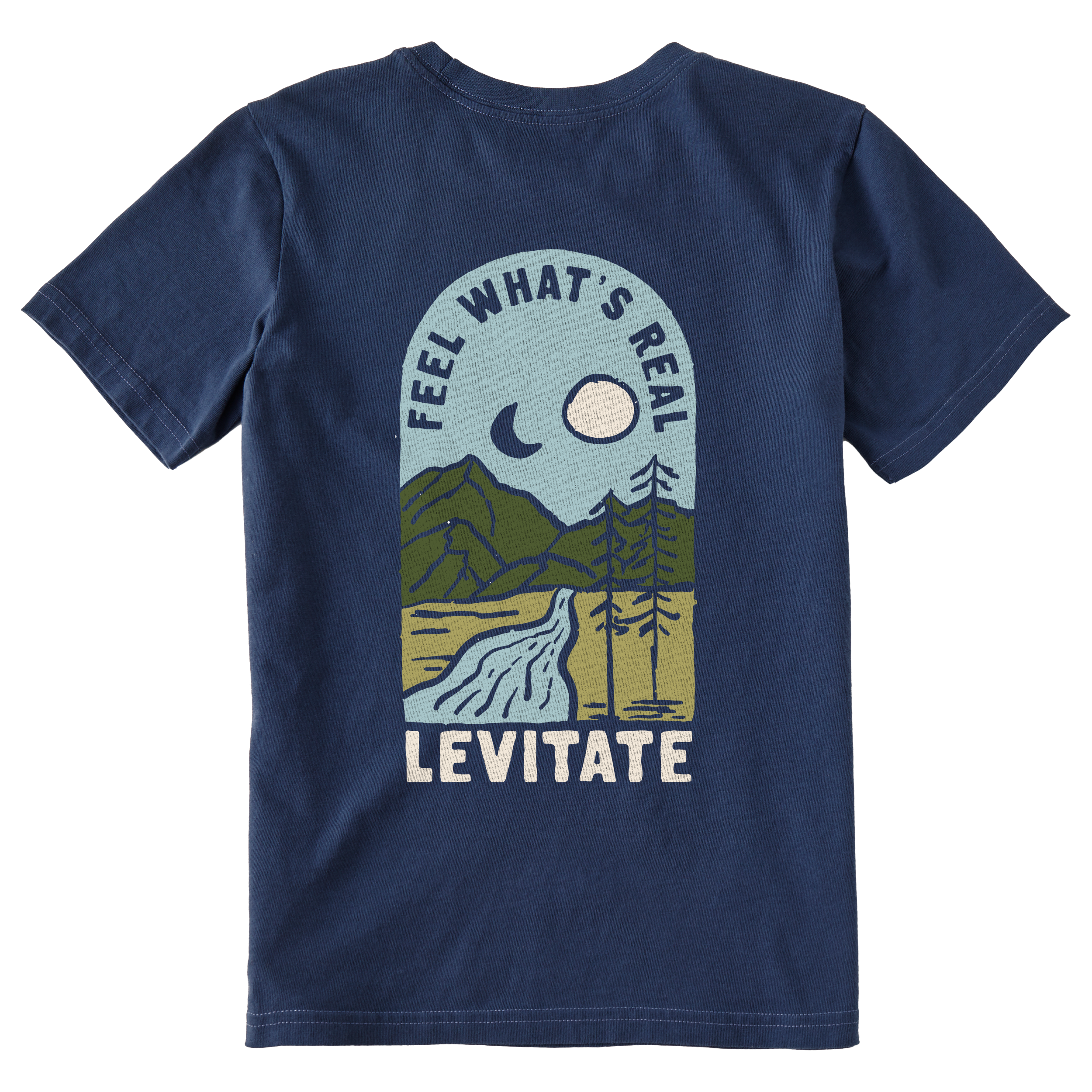 Kid's Feel What's Real Short Sleeve Premium Tee - Levitate