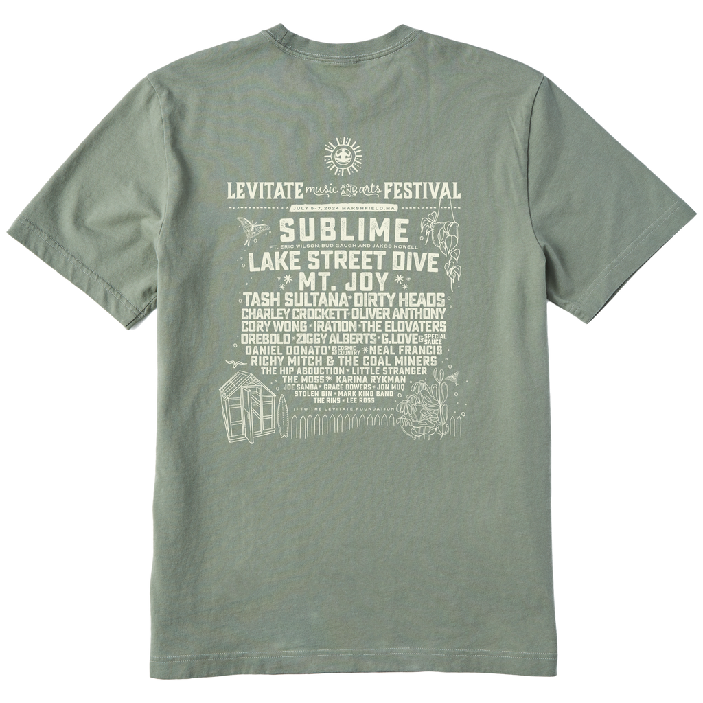 Men's LMF Line Up 24 Short Sleeve Premium Tee - Levitate