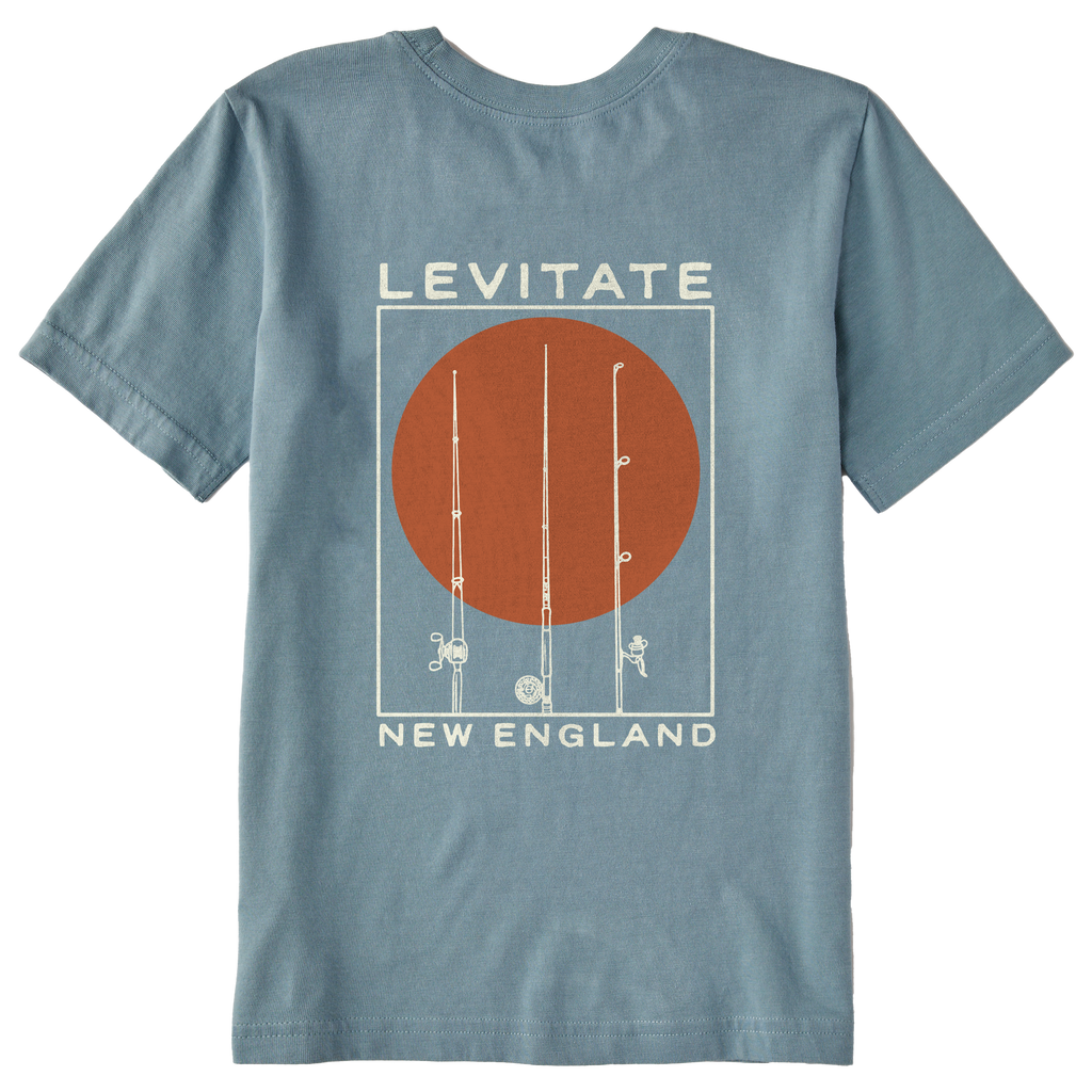 Kid's Quiver Fish Short Sleeve Premium Tee - Levitate