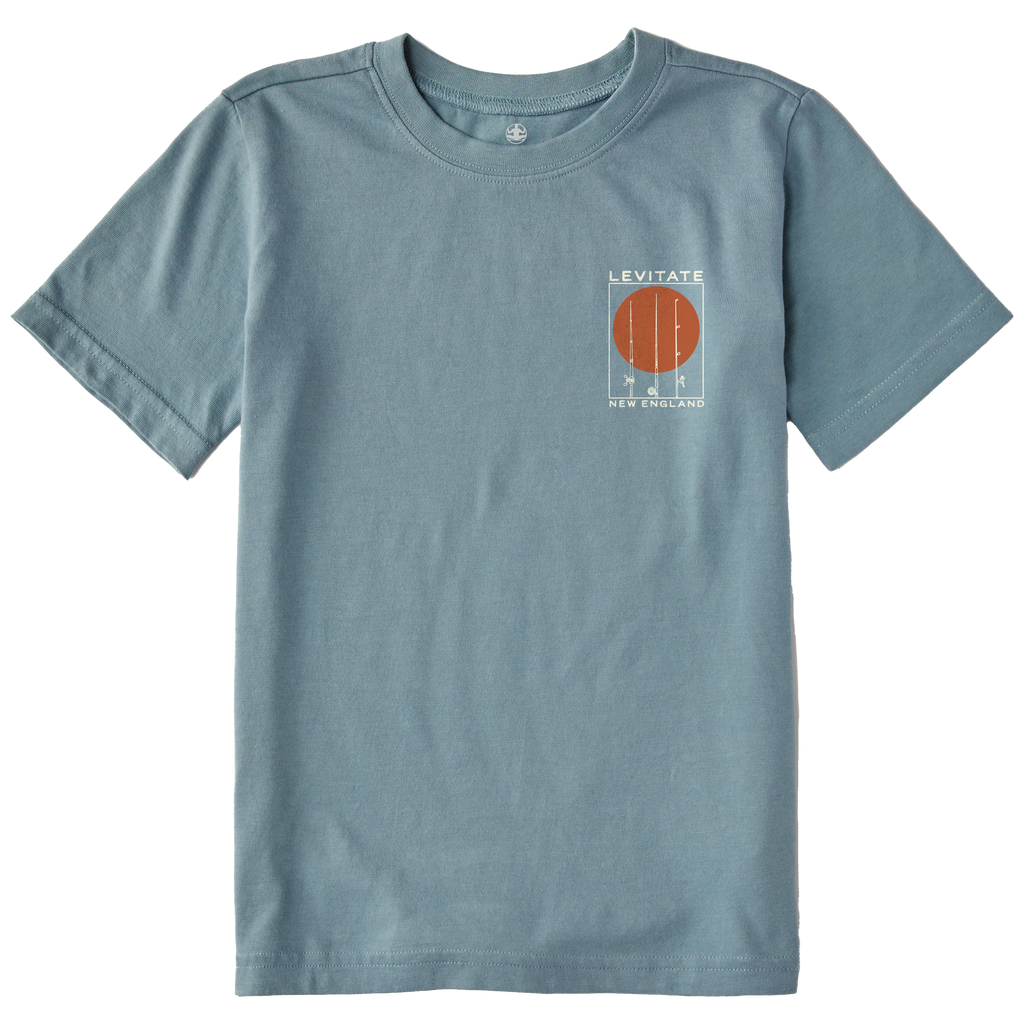 Kid's Quiver Fish Short Sleeve Premium Tee - Levitate