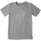 Medium Heather Grey - Kid's Locals Only Short Sleeve Premium Tee