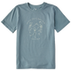 Walden Blue - Kid's Locals Only Short Sleeve Premium Tee