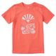 Pink Coral - Kid's Up The Creek Short Sleeve Premium Tee