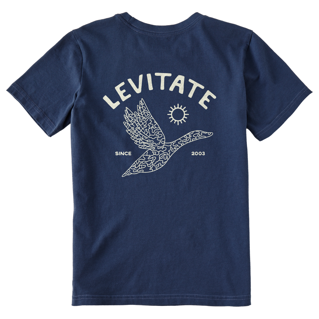 Kid's Camo Duck Short Sleeve Premium Tee - Levitate